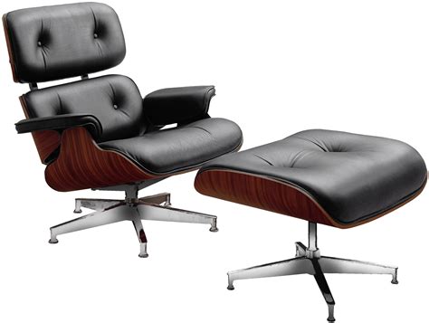 Charles Eames Chair / Lounge Chair and Ottoman by Charles and Ray Eames ...