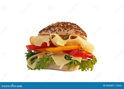 Deli Cheese Sandwich stock image. Image of caraway, beetle - 5545365