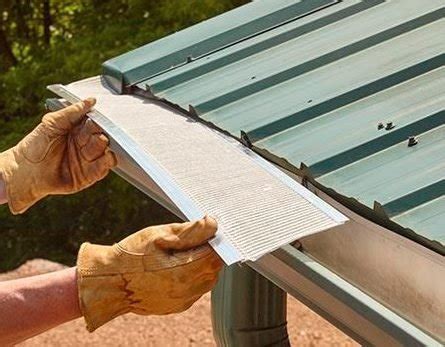 How to Install Gutter Guards for Metal Roof