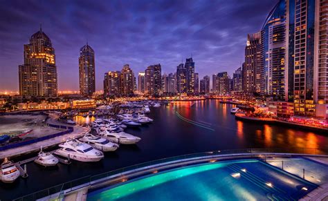 3840x2360 dubai marina 4k pc wallpaper | Dubai, Nightscape, Dubai city