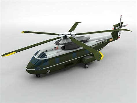 3D model Marine One US 101 Helicopter VR / AR / low-poly | CGTrader