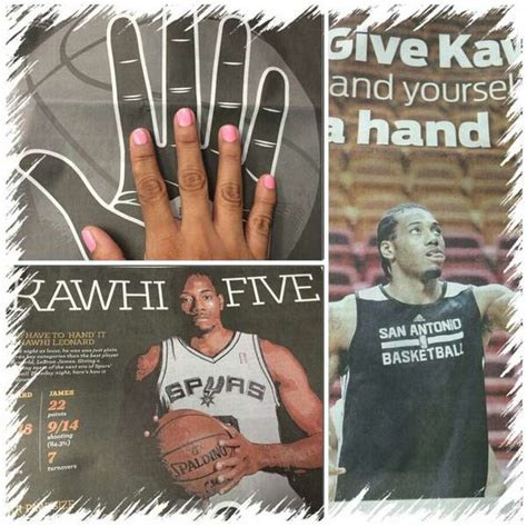 Kawhi Leonard Hand Size Comparison : How to Shoot a Free Throw like ...