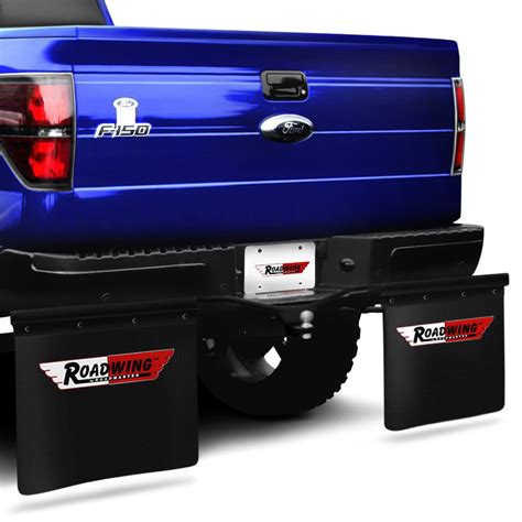 Roadmaster® - Roadwing Removable Mud Flap System for 2" Hitch Receiver ...