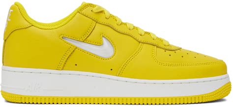 Nike Yellow 'Color of The Month' Edition Air Force 1 Low Sneakers Nike