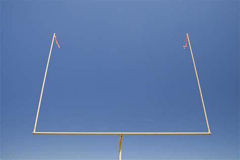 Football Field Goal Posts Photograph by Bryan Mullennix