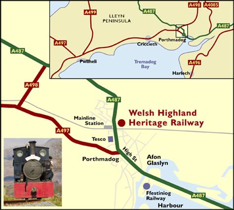 How to find us | Welsh Highland Heritage Railway