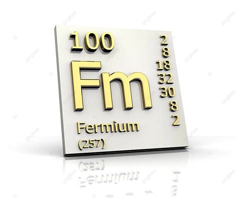 Fermium Periodic Table Of Elements Transition Nuclear Liquid Photo ...