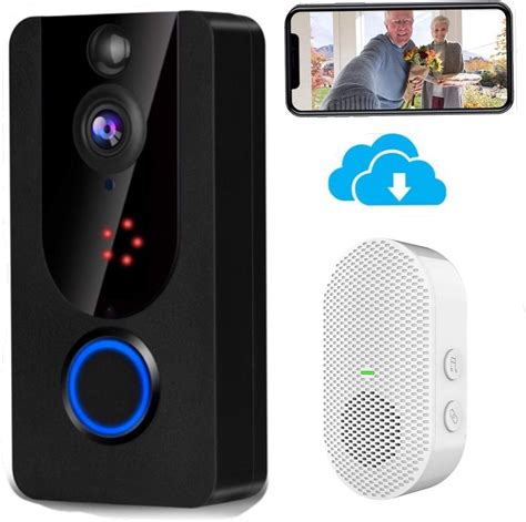 Amazon.com: Wireless Doorbell Camera 1080P with Chime, Video Doorbell ...