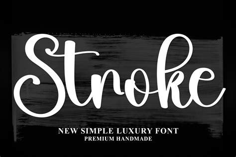 Stroke Font by Inermedia STUDIO · Creative Fabrica