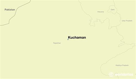 Where is Kuchaman, India? / Kuchaman, Rajasthan Map - WorldAtlas.com