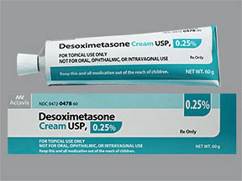 Rx Item-Desoximetasone 0.25% Cream 60Gm By Teva Pharma Gen Topicort