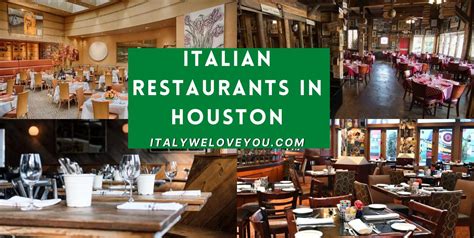 9 Best Italian Restaurants in Houston, Texas - Italy We Love You