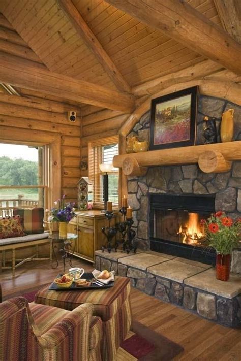 The Best 50 Log Cabin Interior Design Ideas | Vacuum Cleaners