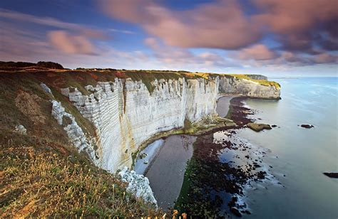 Sunrise Over Cliff Of Etretat by Fabio Nodari