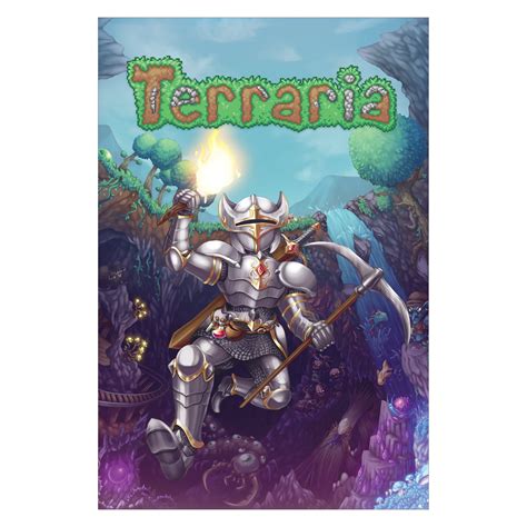 Terraria - Knight Mode Glossy Poster♞