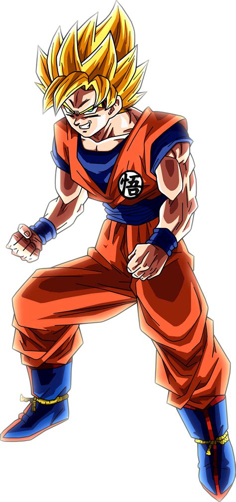 Super Saiyan Goku by BrusselTheSaiyan on DeviantArt