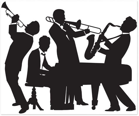 Great 20's Jazz Band Insta-Mural - 6 Units | Jazz band, Music ...