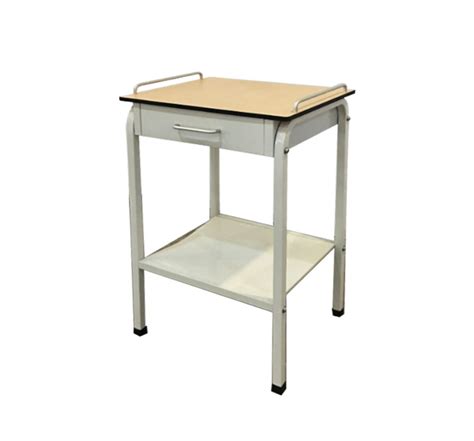 Hospital Bedside Table With Drawer