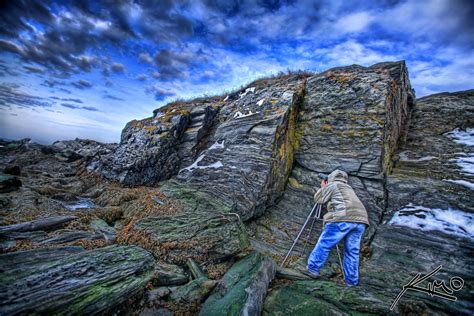 Photographer in High Dynamic Range - Portland, Maine