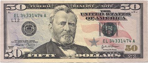 Billet de 50 dollars américains - Wikiwand