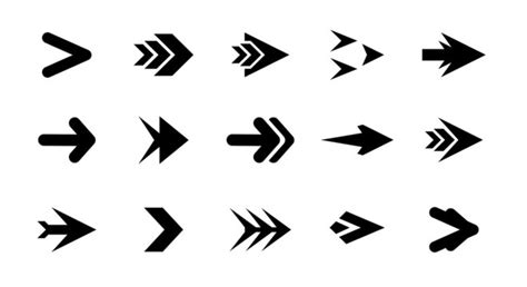 Arrow Sign Clipart Black And White