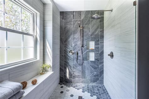 Modern Open Showers