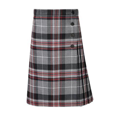 Ysgol Harri Tudur New Tartan Skirt (Compulsory Year 7 or Black Trousers ...