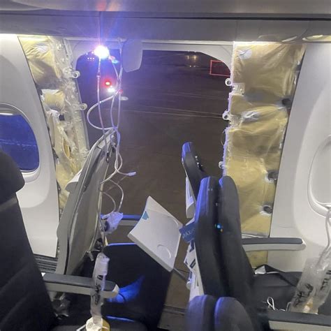 Plane door blows out mid-air, forces emergency landing - Rediff.com ...