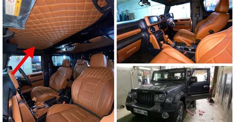 Mahindra Thar with fully customised interior is luxurious [Video]