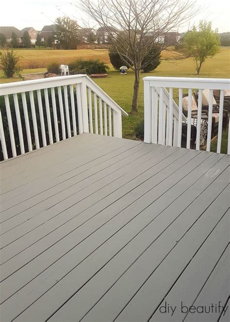 How to Update Your Deck with Paint