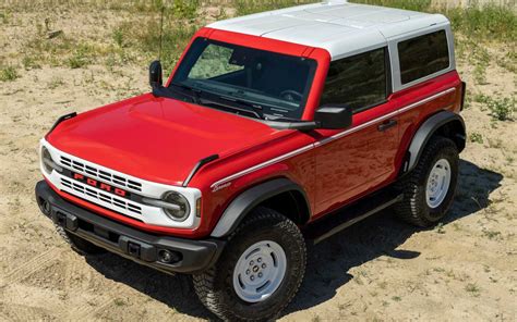 2024 Ford Bronco Heritage Limited Edition Specs - Alfi Lottie