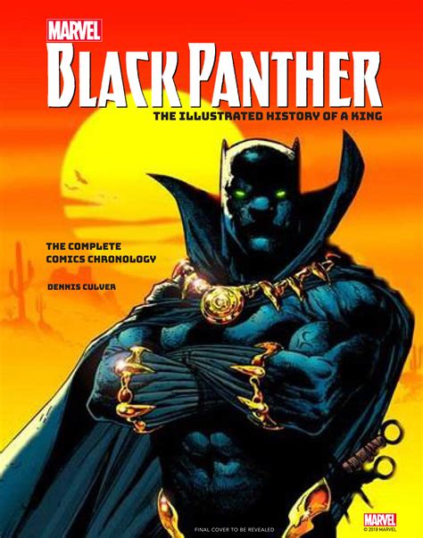 Marvel’s Black Panther: The Illustrated History of a King Coming Next ...