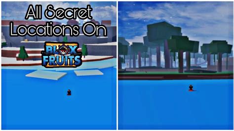 All Secret Locations On Blox Fruits | First Sea - YouTube