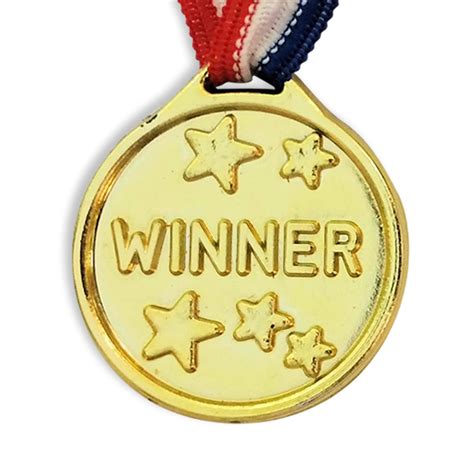 Plastic Winners Medal - SuperStickers