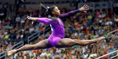 Simone Biles' Balance Beam Routine Will Blow You Away | SELF