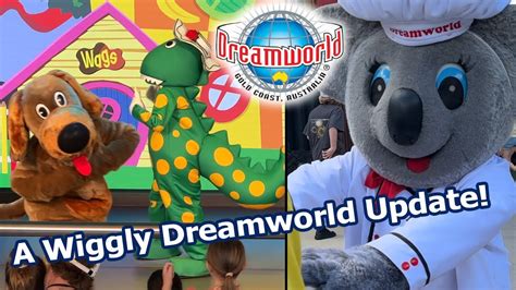 Dreamworld Update | NEW Wiggles Show, Dreamland is OPEN & the Food ...