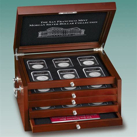 Display Chest with 26 Rectangular Recesses