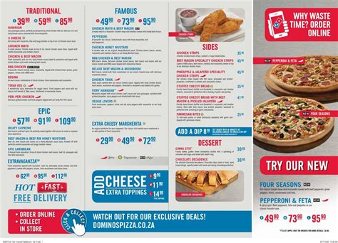 Domino's Pizza Menu Prices & Deals