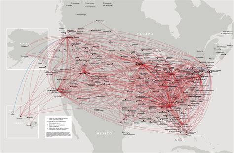 Delta Domestic Route Map