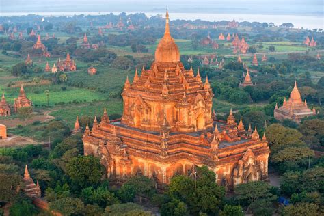 Bagan Temples and Pagodas, Myanmar - Facts, Map, Location | Myanmar ...