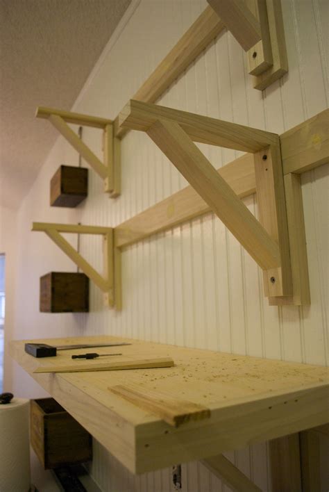 Building Wood Shelves for Garage attached to Studs | Diy garage shelves ...