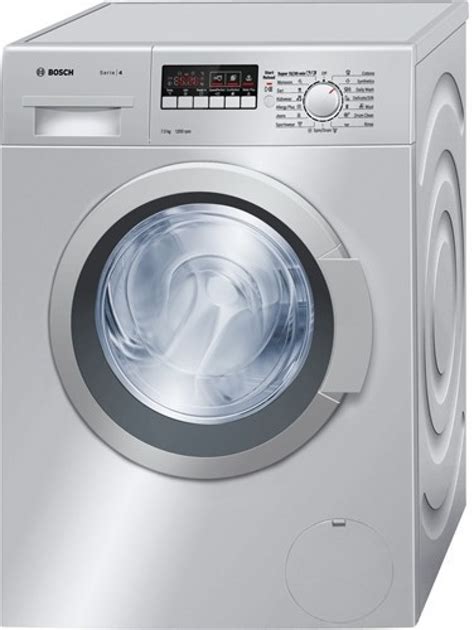 Bosch 7 kg Fully Automatic Front Load Washing Machine Silver Price in ...