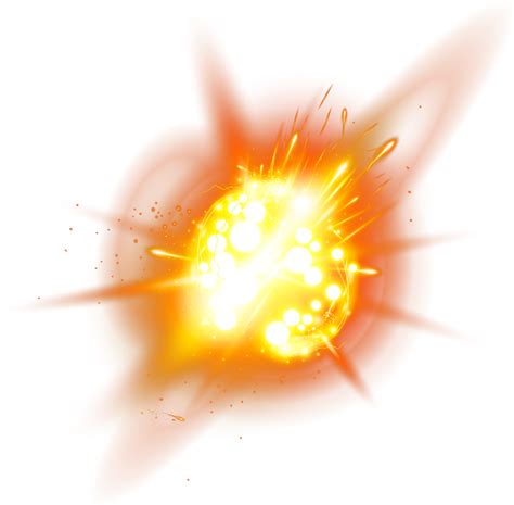 Download HD Explosion Png - Orange Light Effect Png Transparent PNG ...