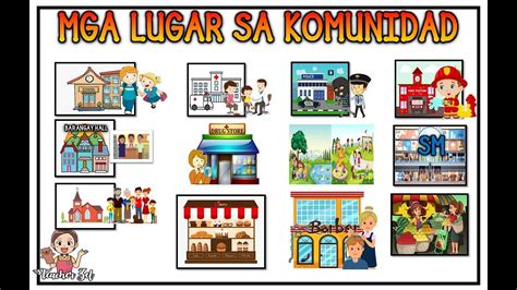 Mga Lugar Na Makikita Sa Komunidad | Images and Photos finder