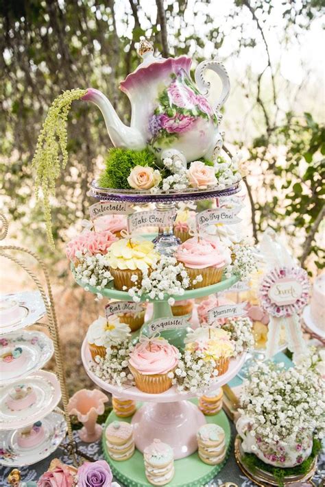 Vintage Tea Party | Kara's Party Ideas | Vintage tea parties, Tea party ...