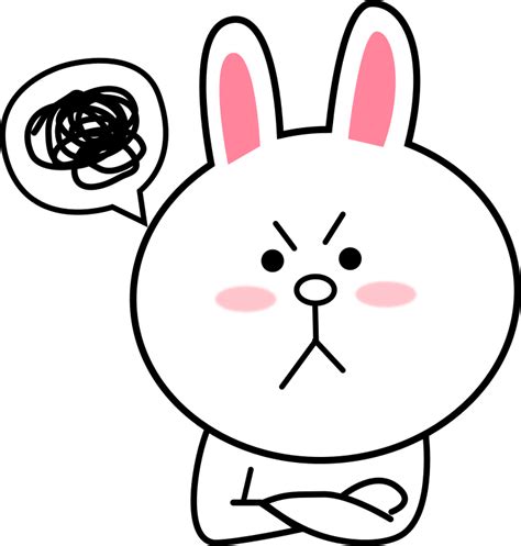 Sticker Line Cony Png Kamos Sticker