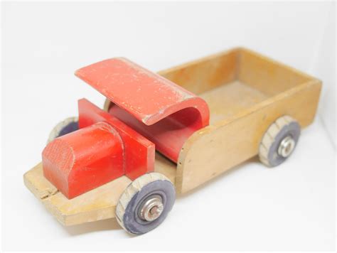 Wooden Antique Truck /vintage Toy Car/antique Wooden Truck - Etsy