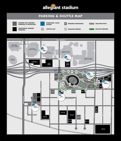 Directions & Parking | Allegiant Stadium