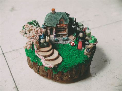 DIY Studio Ghibli inspired music box