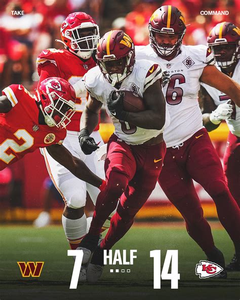 Washington Commanders on Twitter: "Fighting back #WASvsKC | #HTTC https ...